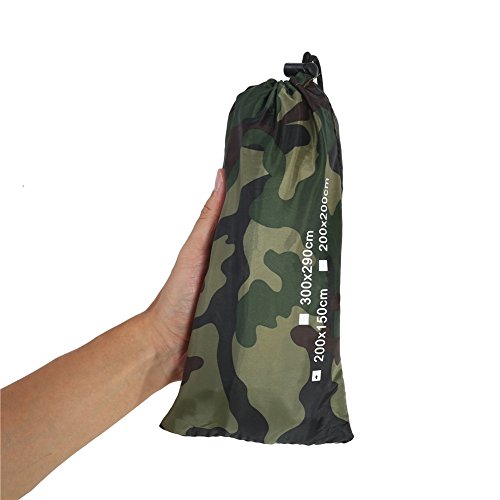 MAGT Lonas, Acampar Lona Red de Camuflaje Acampa Impermeable Carpa Tarp Red Camping Abrigo de la Tienda Lona Carpa Huella Multifuncional for Que acampa yendo de Supervivencia Tarp