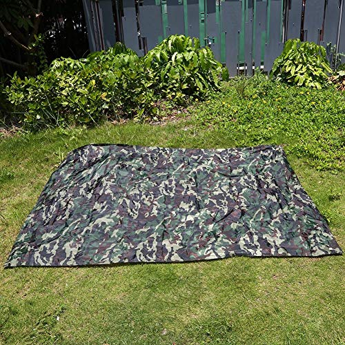 MAGT Lonas, Acampar Lona Red de Camuflaje Acampa Impermeable Carpa Tarp Red Camping Abrigo de la Tienda Lona Carpa Huella Multifuncional for Que acampa yendo de Supervivencia Tarp