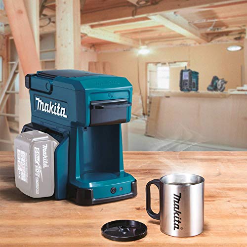 Makita DCM501Z Cafetera inalámbrica de iones de litio de 10,8 V a 18 V - Baterías y cargador no incluidos