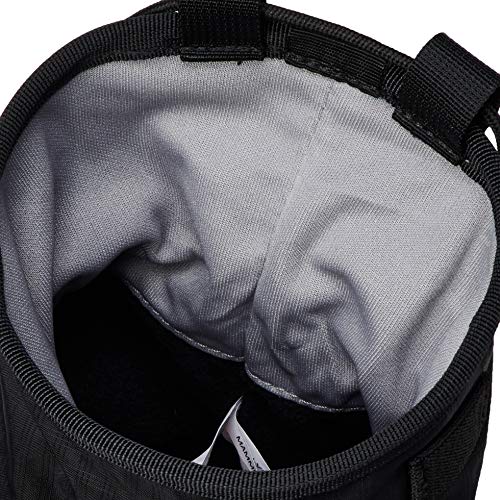 Mammut Basic Bolsa de Magnesio de Escalada, Unisex Adulto, Negro, Talla Única