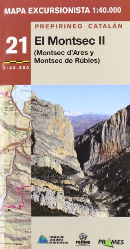 Mapa Excursionista El Montsec Ii