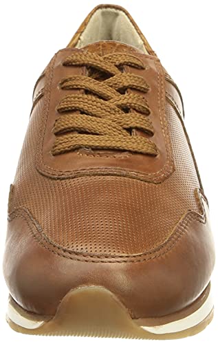 MARCO TOZZI Damen 2-2-23757-27 Leder Sneaker, Zapatillas Mujer, Cognac Nappa C, 39 EU