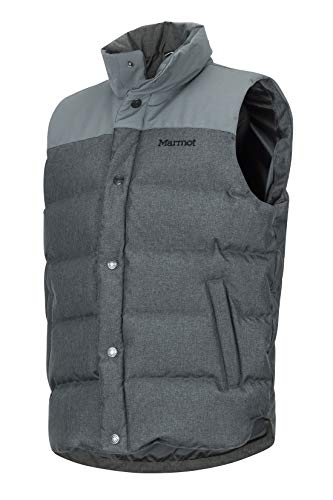 Marmot Chaleco Fordham para hombre, Hombre, 71830, gris, S