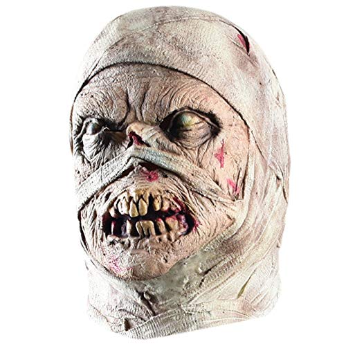 Máscaras Halloween Halloween Horror máscara mamá máscara repugnante Rot Facegear Zombie Traje Fiesta embrujada casa Horror Props asustan a la Gente White