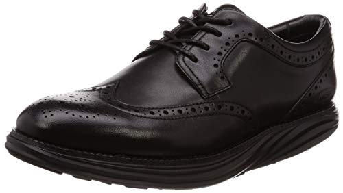 MBT Boston WT M, Zapatos de Cordones Brogue Hombre, Negro (Black 03n), 45 EU