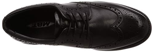 MBT Boston WT M, Zapatos de Cordones Brogue Hombre, Negro (Black 03n), 45 EU