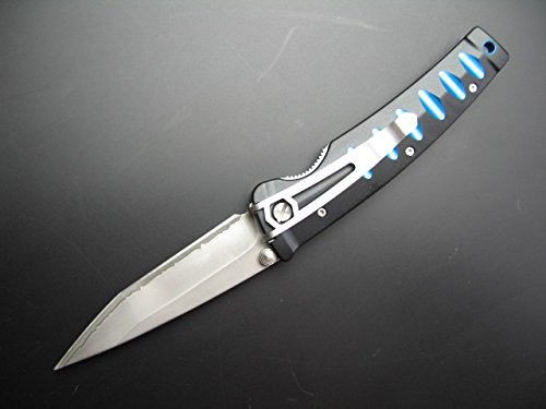 Mcusta Katana MC-0041C - Navaja de bolsillo, color azul