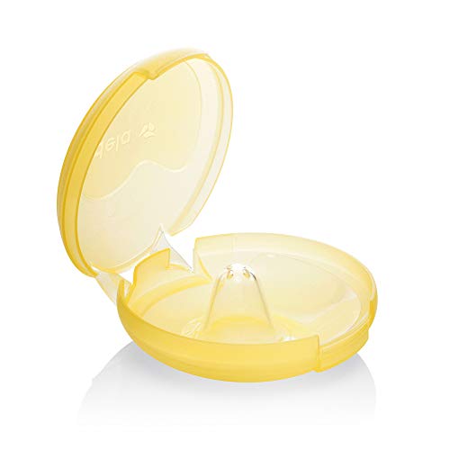 Medela - Protectores de pezones con estuche (20 mm, tamaño medio)