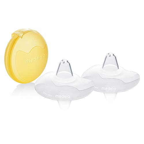 Medela - Protectores de pezones con estuche (20 mm, tamaño medio)