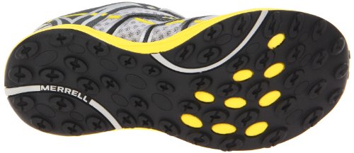 Merrell Mix Master Jam Kids - Zapatillas de sintético para niña Gris Silver Yellow, Color Gris, Talla 36 EU