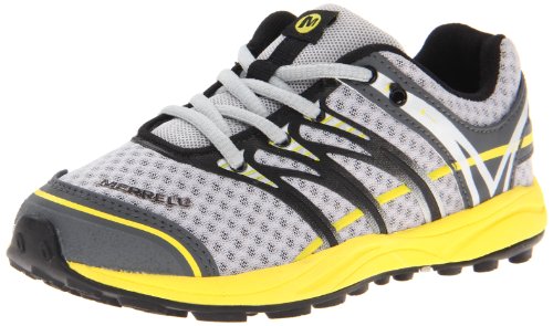 Merrell Mix Master Jam Kids - Zapatillas de sintético para niña Gris Silver Yellow, Color Gris, Talla 36 EU