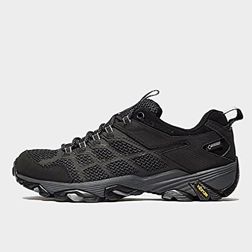 MERRELL MOAB FST 2 GTX, Zapatillas Tiempo Libre y Senderismo Hombre, Black Negro, 43 EU