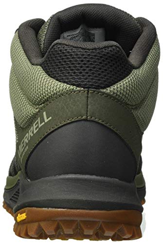 Merrell Nova 2 Mid GTX, Zapatillas para Caminar Hombre, Verde (Lichen), 43 EU