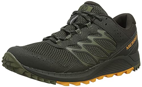 Merrell Wildwood GTX, Zapatillas para Caminar Hombre, Verde (Olive), 49 EU