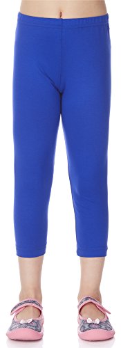 Merry Style Leggins 3/4 Mallas Pantalones Piratas Ropa Deportiva Niña MS10-131 (Cobalto, 110 cm)