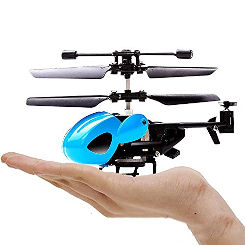 Mini pequeño RC Helicóptero de 2 canales eléctricos inalámbricos. RC Aviones resistentes a los accidentes Aviones al aire libre Aéreo de los regalos de juguete para niños y adultos ( Color : Red )