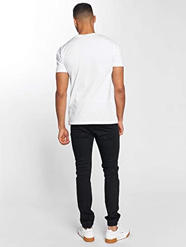 Mister Tee Barcelona tee Té, Blanco, L para Hombre