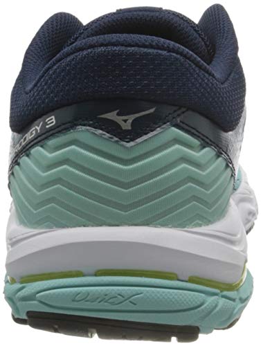 Mizuno Wave Prodigy 3, Zapatillas de Running Mujer, ASplash/SnowWht/DressB, 37 EU