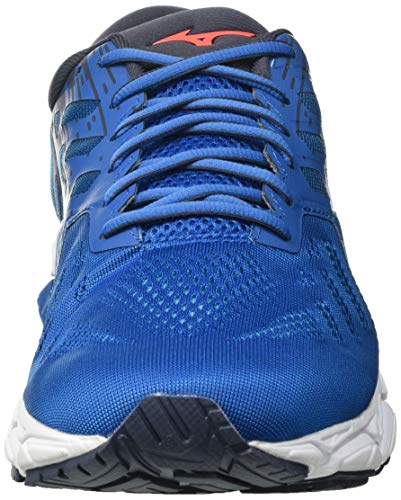 Mizuno Wave Ultima 12, Zapatillas Hombre, MykonosB/WanBlueIndiaInk, 42.5 EU