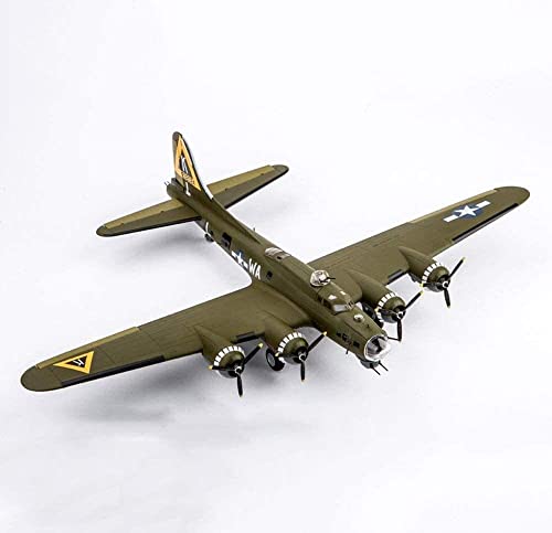 Modelo de avión, modelo de aleación de combate militar, modelo de fundición a presión, escala 1/72, Boeing B-17G Flying Fortress, USAF 379Th BG, modelo de fuego de pantano, juguete de decoración Adul