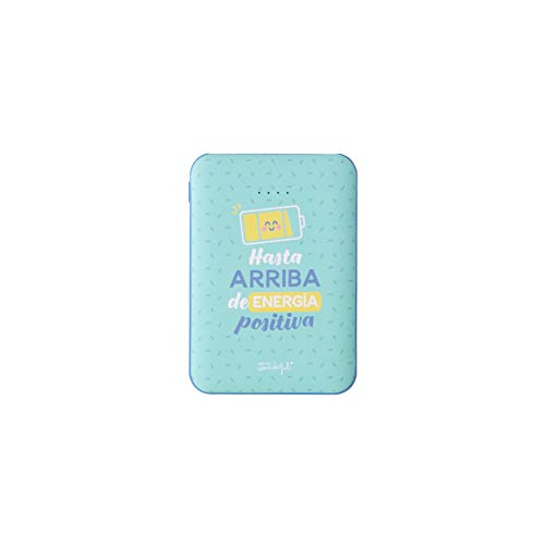 Mr Wonderful Bateria Externa Power Bank Tipo C l 5.000 mAh Tipo C Energia