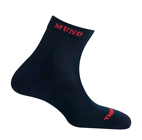 MUND BTT/MB Invierno - Calcetines para Mujer, Color Azul Marino, Talla S (34-37)