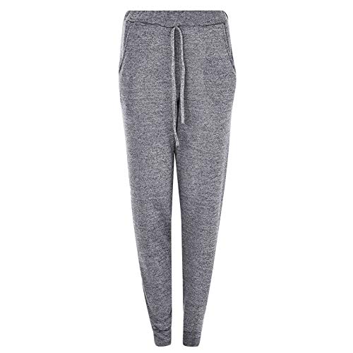 N-B Chandal Completo Mujer Largos Casual Ropa Invierno Primavera Yoga Deportiva Tallas Grandes Conjunto Top Suelto de Manga Larga O -Cuello y Pantalon Jogger con Bolsillos y Cordón 4 Colores