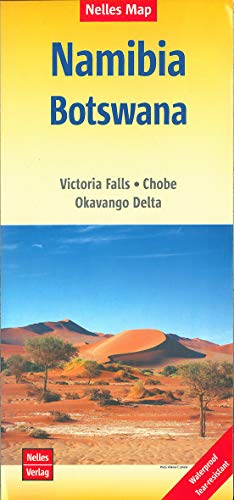 Namibia / Botswana / Victoria Falls - Chobe - Okavango Delta (2018) (Nelles Map)