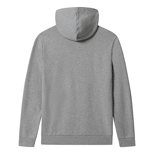 Napapijri BERIS H sudadera con capucha para hombre, gris melange medio, S