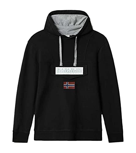 Napapijri Burgee Sum 3 Black 041 Sudadera, S para Hombre