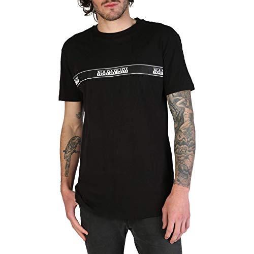 Napapijri N0YKCE Sagar Camisetas Y Camisa DE Tirantes Hombre Black S