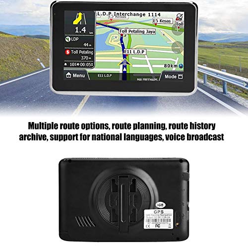 Navegación Gps, Universal 5 Pulgadas Pantalla Táctil Navegador Para Automóvil Navegación Gps 256mb 8gb Mp3 Fm Europa Mapa 508 Accesorio Para Automóvil