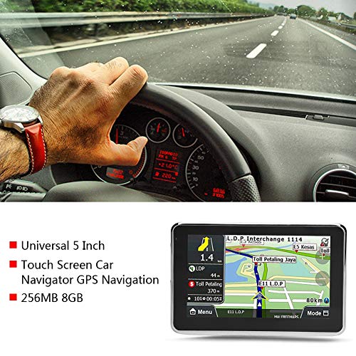 Navegación Gps, Universal 5 Pulgadas Pantalla Táctil Navegador Para Automóvil Navegación Gps 256mb 8gb Mp3 Fm Europa Mapa 508 Accesorio Para Automóvil