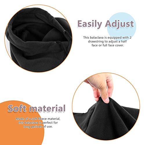 NEOLA Pasamontañas a prueba de viento Esquí Cara Bufanda Snood Capucha térmica Peso Pesado Calentador de cuello Motocycle Invierno Sombrero cálido para hombres Unisex