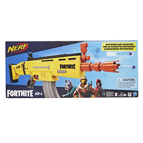 Nerf E6158EU4 Fortnite Ar-L - Lanzador, Edad Recomendada: 8 años y más