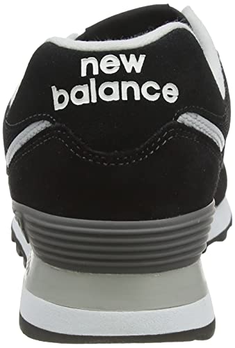 New Balance ML574V2, Zapatillas Hombre, Negro (Black HY2), 42.5 EU