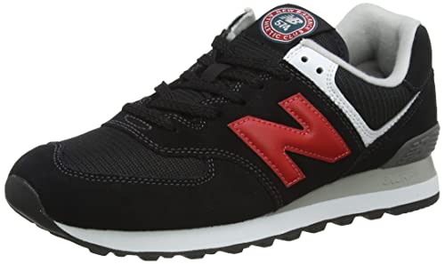 New Balance ML574V2, Zapatillas Hombre, Negro (Black HY2), 42.5 EU