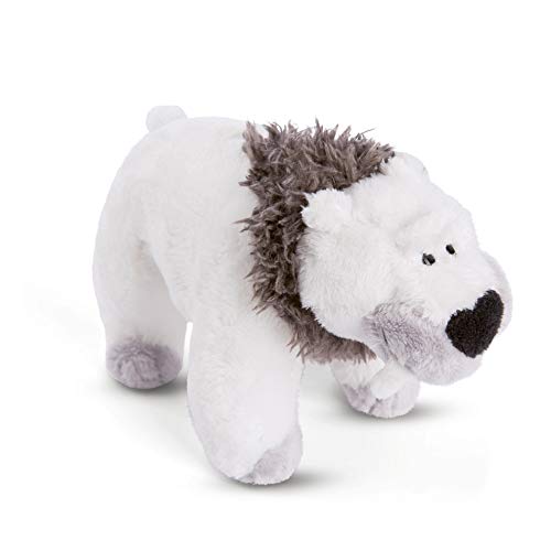 NICI- Peluche de pie Oso Polar Dientes de Sable Thorben 16cm, Color Blanco, 16 cm (46642)