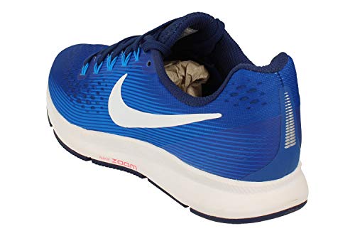 Nike Air Zoom Pegasus 34 Hombre Running Trainers 880555 Sneakers Zapatos (UK 7.5 US 8.5 EU 42, Indigo Force White Photo Blue 413)