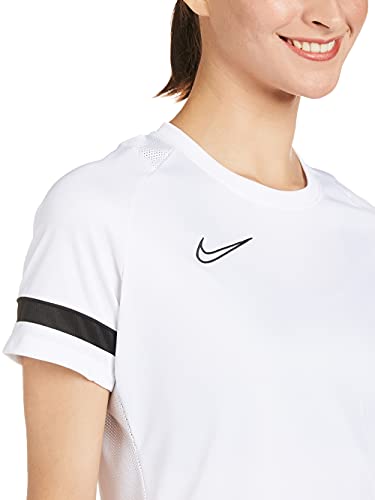 NIKE CV2627 W NK Dry ACD21 Top SS T-Shirt Women's White/Black/Black/Black S