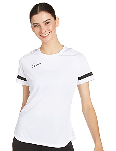 NIKE CV2627 W NK Dry ACD21 Top SS T-Shirt Women's White/Black/Black/Black S