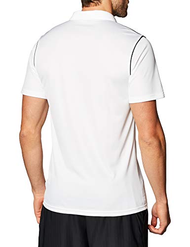 NIKE Dri-Fit Park Short Sleeve Polo, Hombre, White/Black/Black, L