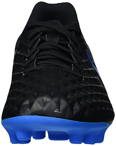 Nike Legend 8 Elite SG-Pro AC, Botas de fútbol Unisex Adulto, Black Black Blue Hero, 41 EU