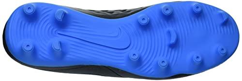 Nike Legend 8 Elite SG-Pro AC, Botas de fútbol Unisex Adulto, Black Black Blue Hero, 41 EU