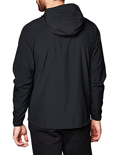 NIKE M NK Run JKT, Abrigo de Vestir Hombre, Black/Black/Reflective SILV, XL