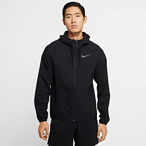 NIKE M NP DF Flex Vent MAX HD JKT Jacket, Black/Dark Grey, X-Large Mens