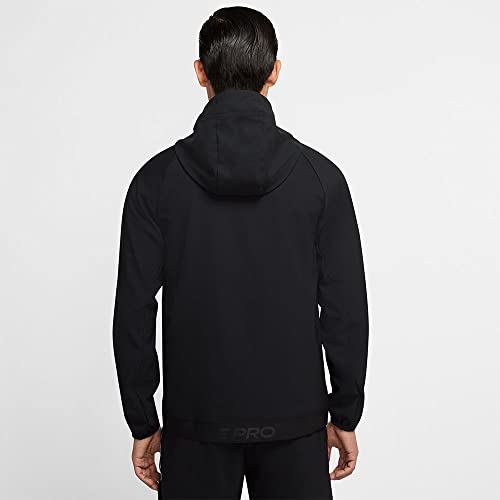 NIKE M NP DF Flex Vent MAX HD JKT Jacket, Black/Dark Grey, X-Large Mens