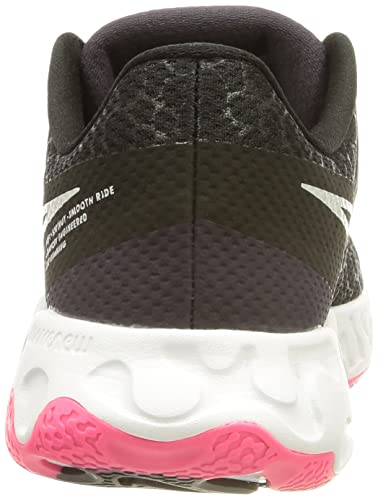 Nike Renew Ride 2, Zapatillas para Correr Mujer, Black Cave Purple Hyper Pink Grey Fog, 38 EU