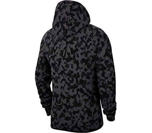 NIKE Sportswear Tech Fleece Sudadera, Hombre, Black/Black, S