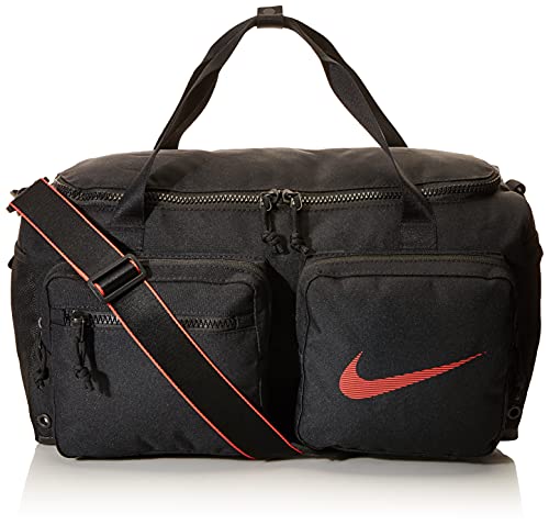 Nike Utility S Duff GFX SU20 Duffel Unisex Duffel Negro/Track Rojo, -